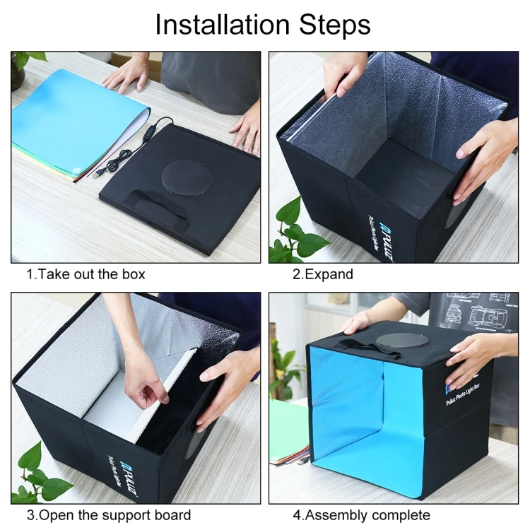 Softbox PULUZ da 30cm per Studio Fotografico, Luce ad Anello, Lightbox per Fotografia, Attrezzatura da Studio, Scatola Luminosa per Fotografia Softbox PULUZ da 30cm per Studio Fotografico, Luce ad Anello, Lightbox per Fotografia, Attrezzatura da Studio, Scatola Luminosa per Fotografia