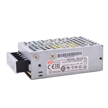 Meanwell RS-25-5 RS-25-12 RS-25-24 Single Output Switching Power Supply 12V 24V 5V 48V Voltage Options