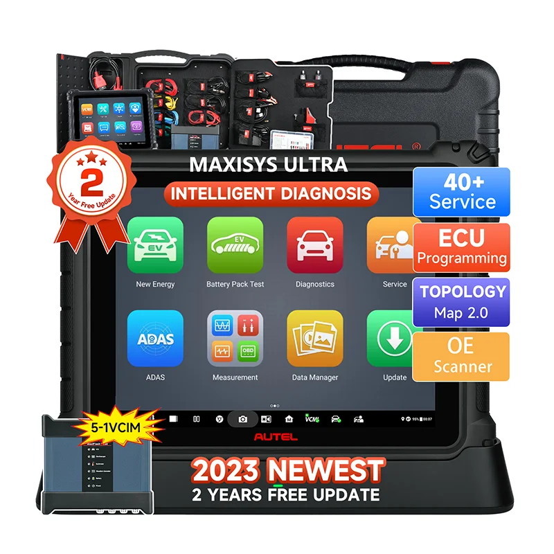 Autel Maxisys Ultra Scanner 2023 Version 40+ Fulli Service Obd2 Autel ...