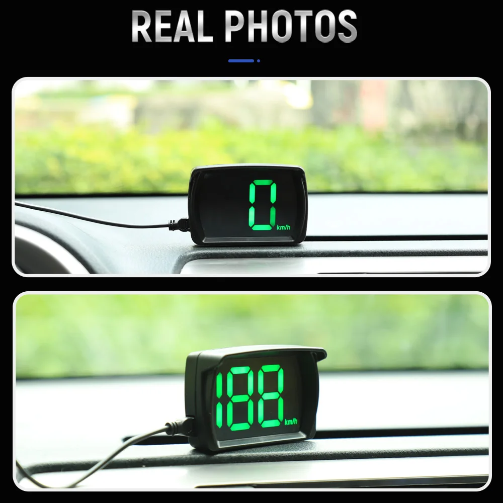 Vjoycar Cheapest Car Head Up Display Speedometer Holder Car Gps for Trucks Universal Digital Speed Meter