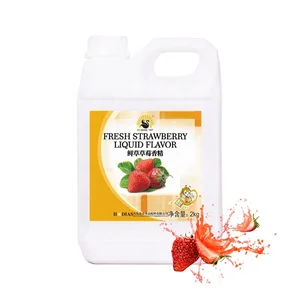High Quality Artificial Strawberry Flavor Liquid Fruit Fragrance Powder Appearance for Ice Cream and Beverages