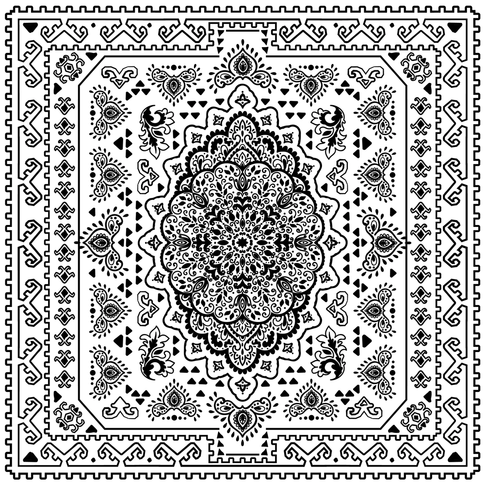 
 Классическая бандана, быстрая доставка, недорогая бандана из хлопчатобумажной ткани с принтом Пейсли  