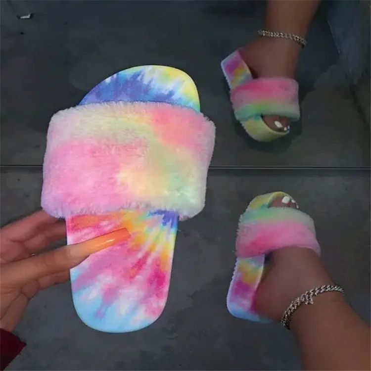 colorful fur slides
