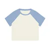 Apricot + light blue