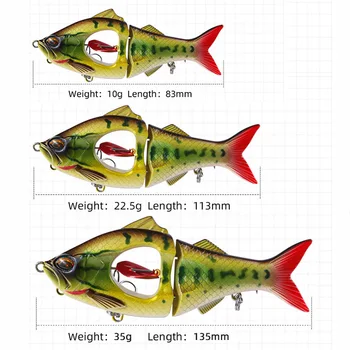 Espressif Long-Cast Sinking Pencil Propeller Two-Section Fish with Built-In Rattle Metal Bass Sea Fishing Lure Cross-Border – Metal Jig – view 3