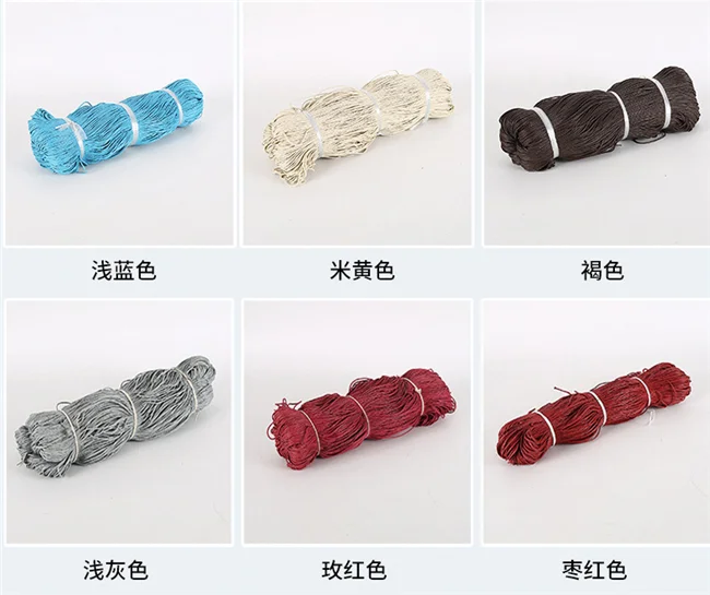 Multicolor Waxed Cotton String Waxed Cotton Cord For Hangtag Buy