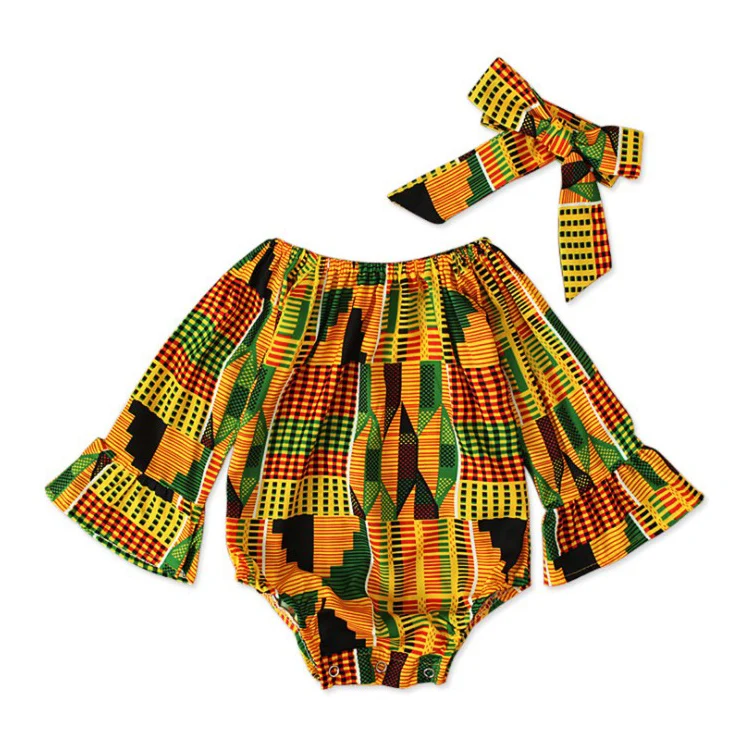 Ins Hot Ropas Para Bebes Africa Indian Bohemian Style Long Sleeve Baby Girl Romper Bow Hairband Buy Baby Girl Romper Ropas Para Bebes Bohemian Style Romper Product On Alibaba Com