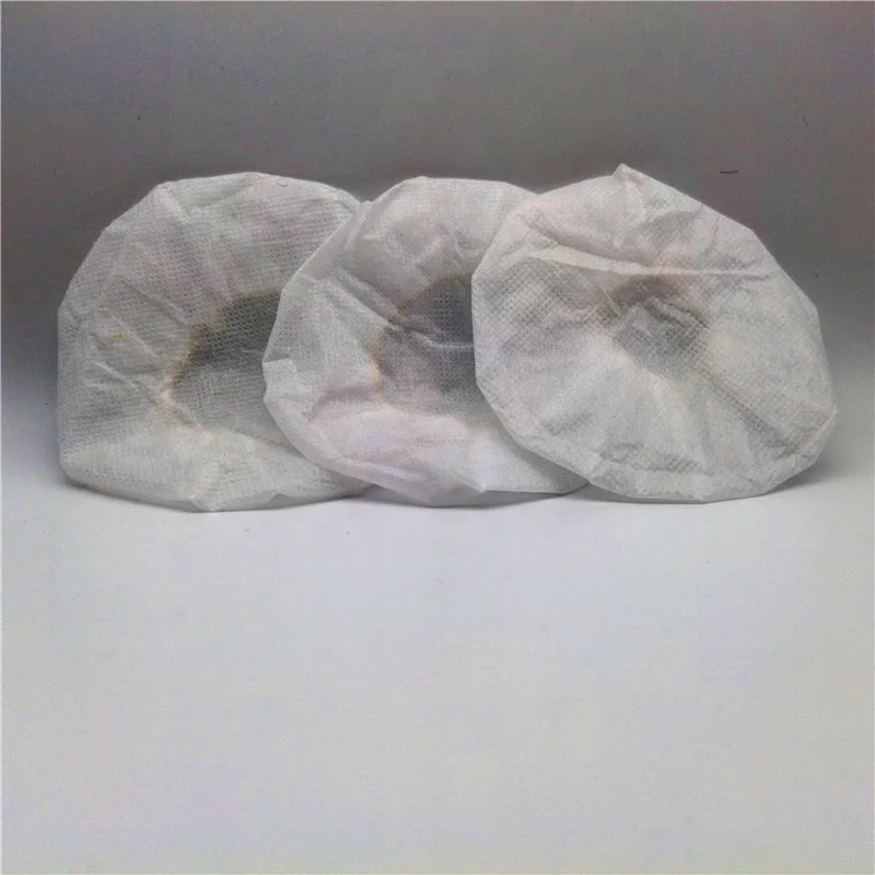 Biodegradable Packing Bag Disposable Cover Headphone Non Woven Airlines Ear Pad Cover factory