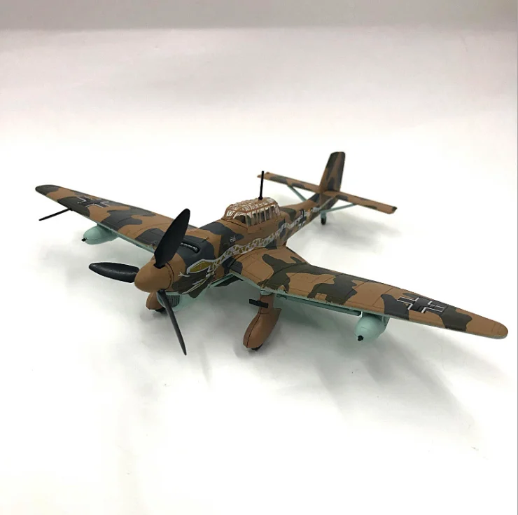 ZFmodel 1:72ドイツ第二次世界大戦の急降下爆撃機StukaJU87シミュレー