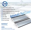 Cubierta para Piscina Blanca y Negra