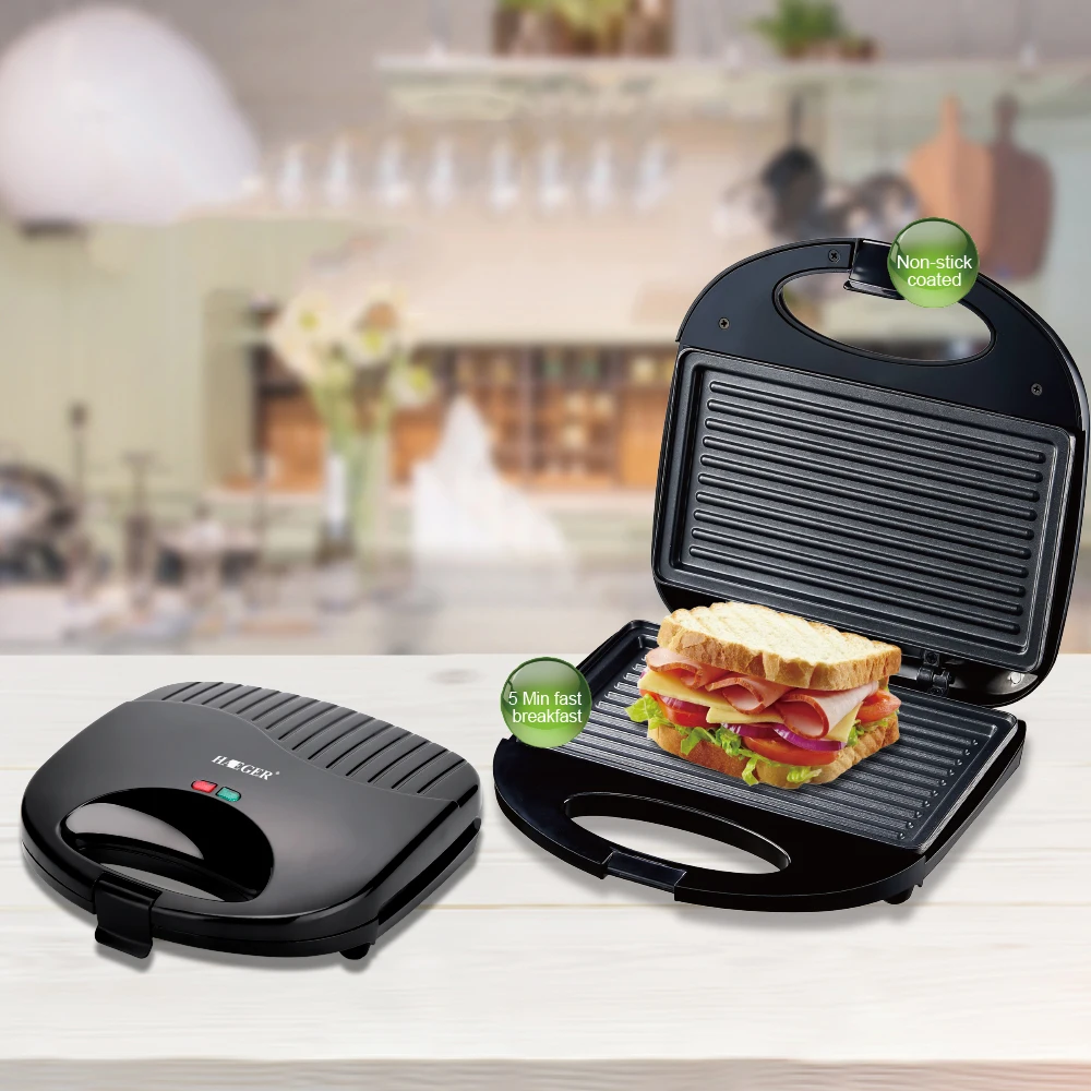 Buy Wholesale China Breakfast Sandwich Maker Press Grill, Electric Sandwich  Toaster Press, Grilled Cheese Maker With Non Stick Surface & 3 In 1  Sandwich Maker at USD 3