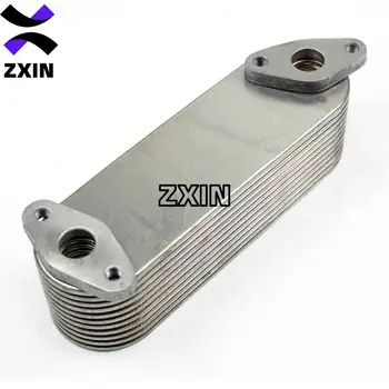 Oil Cooler Core for HINO P11C Engine 11 Layers Stainless Steel 15700-E0E10 15700E0E10