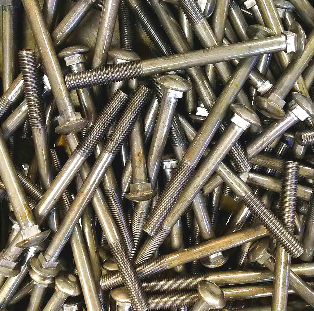 Galvanised Coach Bolts Stainless Steel Galvanized M6 M8 M10 Brass