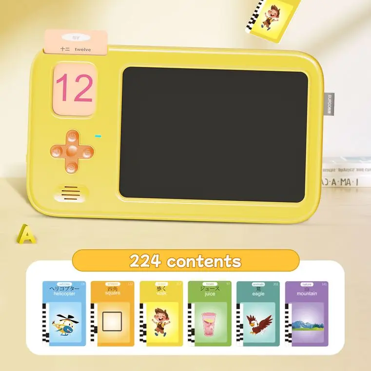 Kid More Addition Subtraction Kids Learning Educational Activity Toy Gift Talking Cards Lcd Writing Tablet Learning Machine