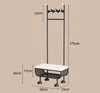 Black Carbon Steel Frame [White Cushion] White Ball
