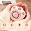 กล่องสีอุ้งเท้าแมว A [ชาร์จ USB สีชมพู]