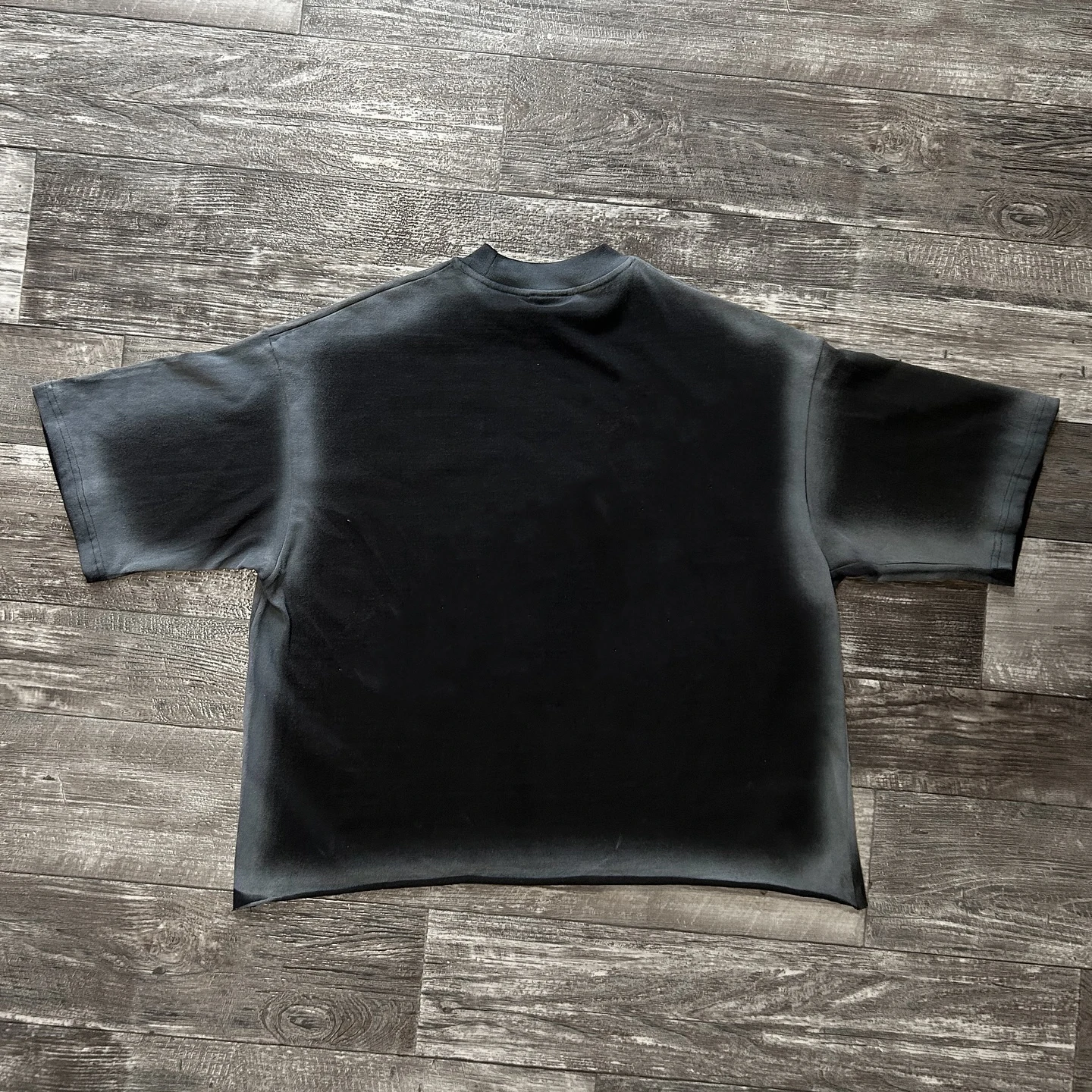 Hip Hop Custom Silk Screen Printing logo Oversize Vintage Acid Wash Tees Drop Shoulder t Shirt for Men