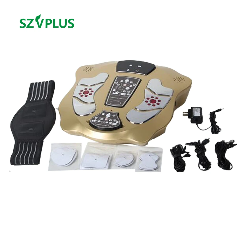 2021 Electrical Cheap Feet Foot Stimulator Machine Reviews Electric Portable Tens Ems Foot Massager With Remote Control Adjust