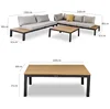 Divano love seat con braccio destro