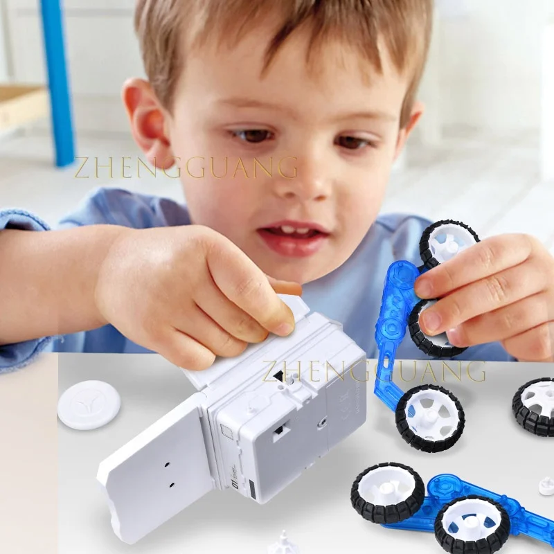 Обучающие игрушки Zhengguang Science модель Mars Rover «сделай сам» автомобиль на солнечной батарее машина для изучения Марса