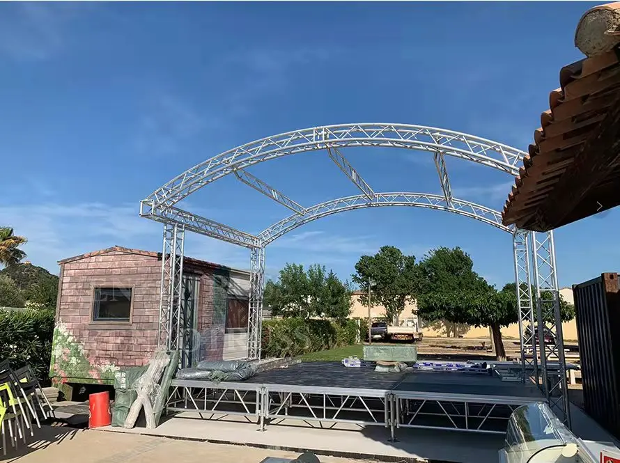300 X 12 DJ Light Truss Setup - Easy Aluminum Frame Display