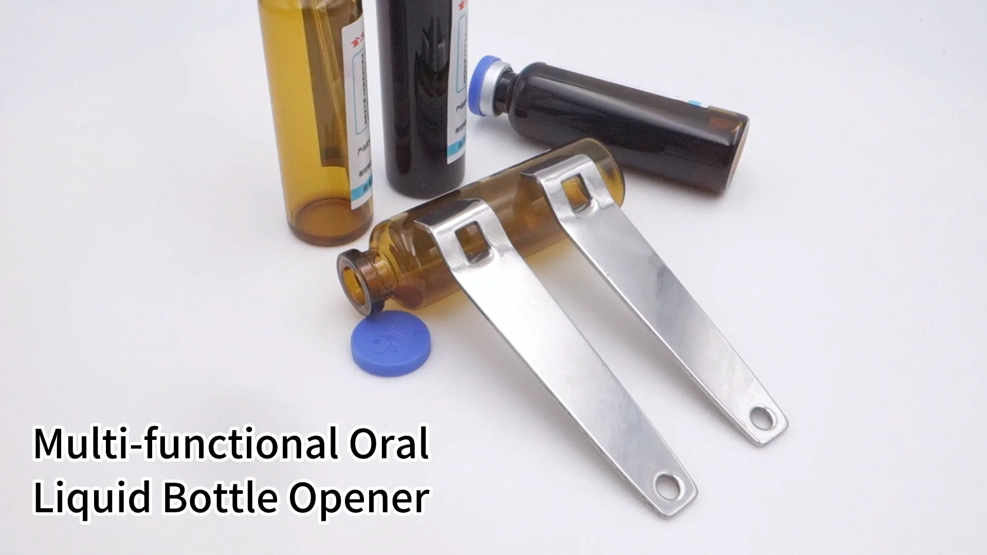 Stainless Steel Multifunction Oral Liquid Beer Opener Bottle Crowbar
