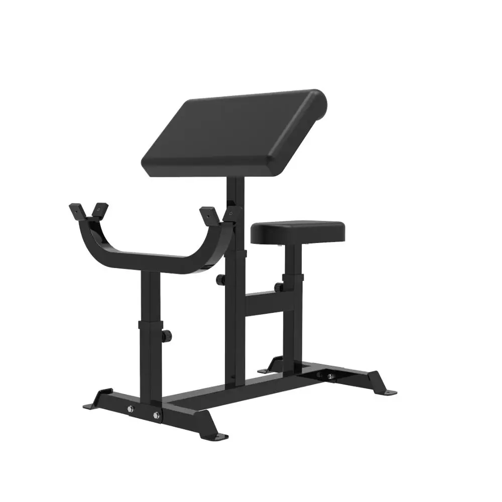 F1101a Fitness Preacher Curl Bench For Bicep Curl Support Meant For Curling With Ez Curl Bar Buy Adjustable Weight Lifting Bench