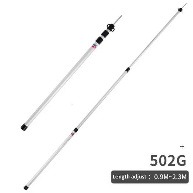 Telescoping tarp pole  adjustable aluminum rods for tent awning