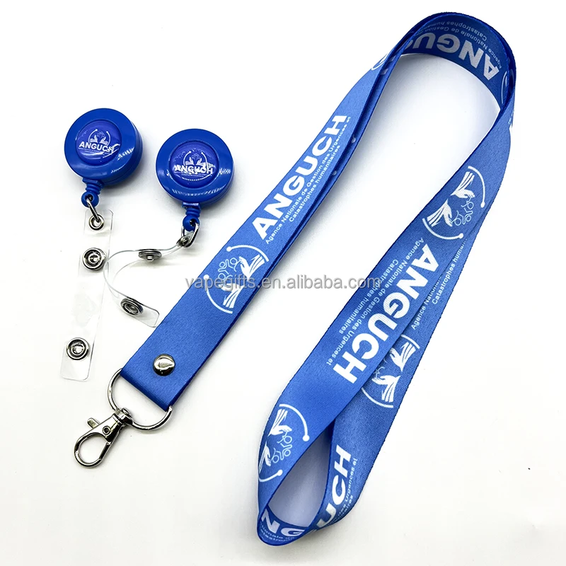 Personalized Custom Printing Logo Lanyard Sublimation Polyester Neck Id ...