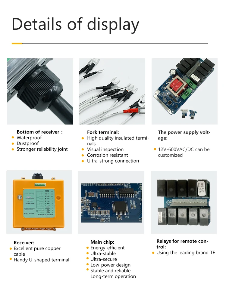 NOMI Multi-Channel Remote Control - IP65 Waterproof Crane