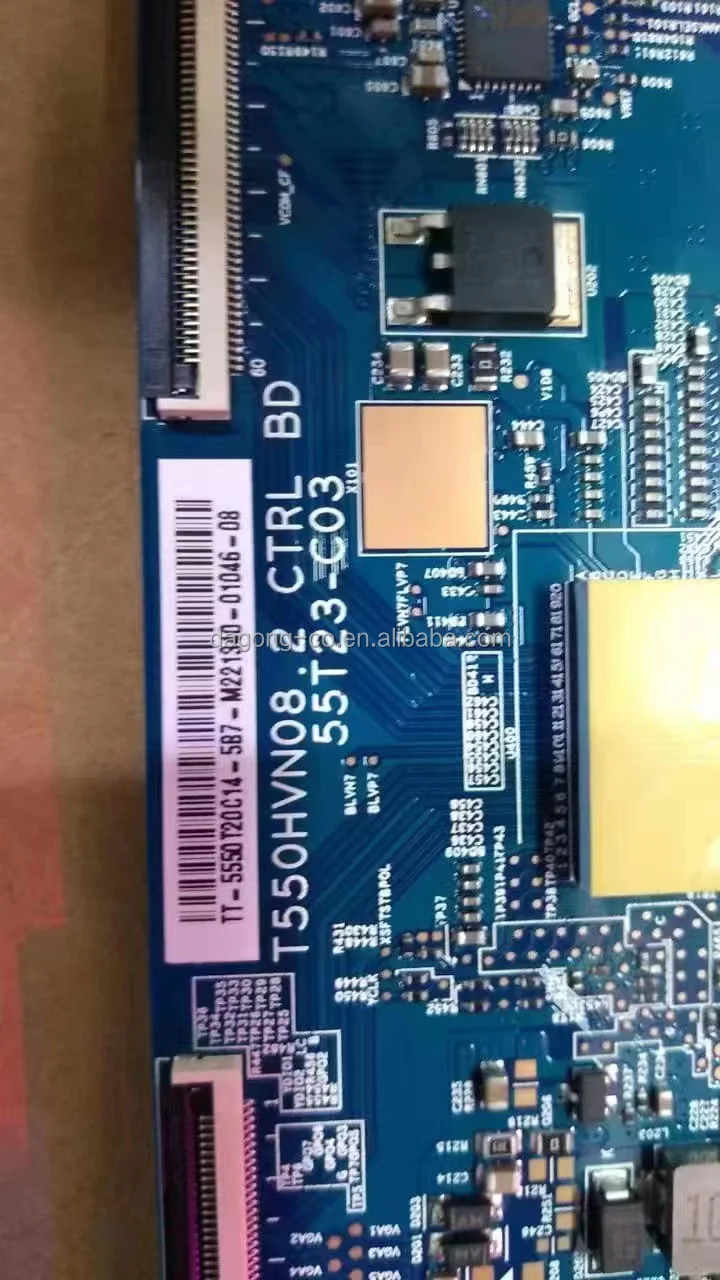 55t23c03 Original Logic Board For T550hvn08.2 Ctrl Bd Mainboard Logic