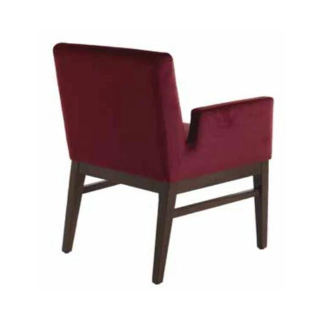 AC-1015 Classical Style Solid Wood Fabric Upholstered Leisure Chair