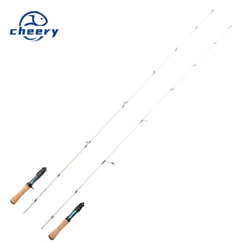 Fishing Fans Fuji Guide Ring Half Ejection Ultra-Soft Micro-Object Horse Mouth Rod Gun Straight Handle Lu Ya White Fishing Rod – Soft Lure – view 2