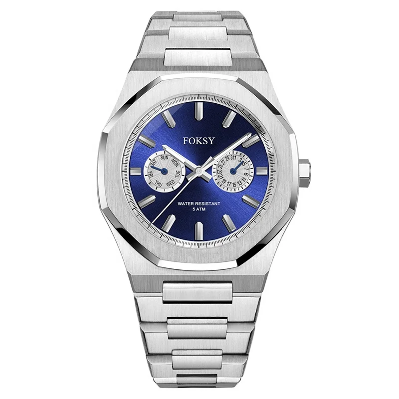 OEM Minimalist Stainless Steel Luxury Man Quartz Unisex Watches Relojes Hombre with Sunray Face