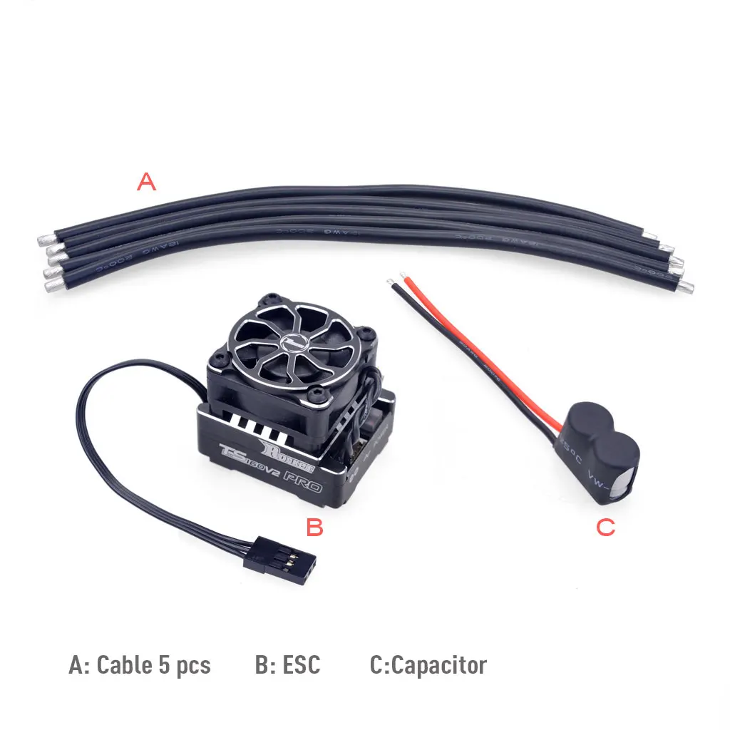 Surpass Rocket RC TS160 V2 Pro 160A Sensored Brushless ESC