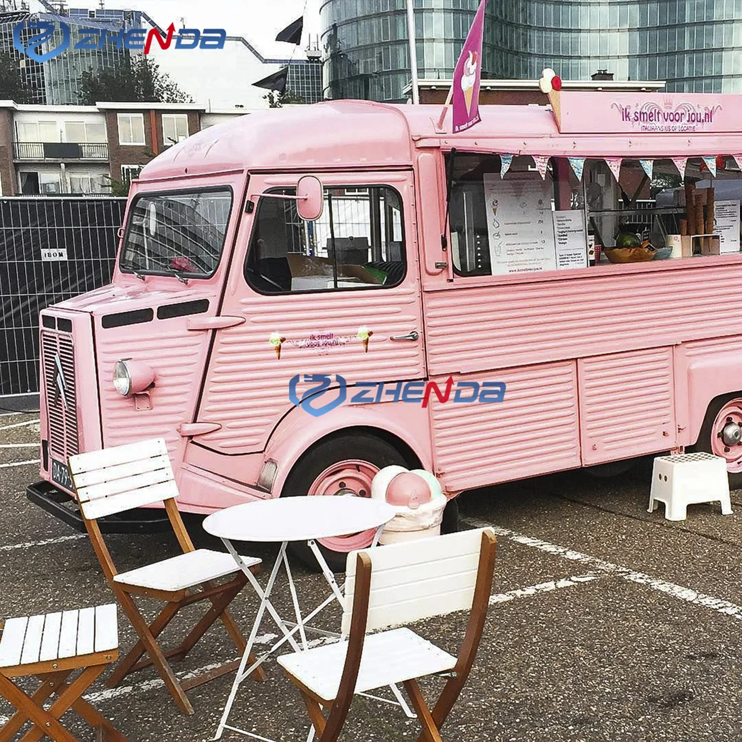 Mobile Pizza Fast Food Truck Franchise Food Truck/popular Italian Ice