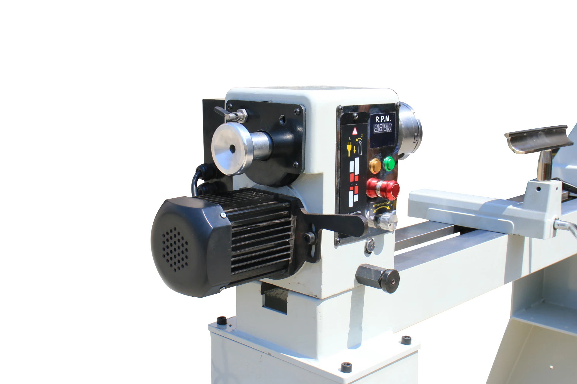 Large Timber Lathe Woodworking Lathe Portable Wood Lathe Wooden Spinning Machine