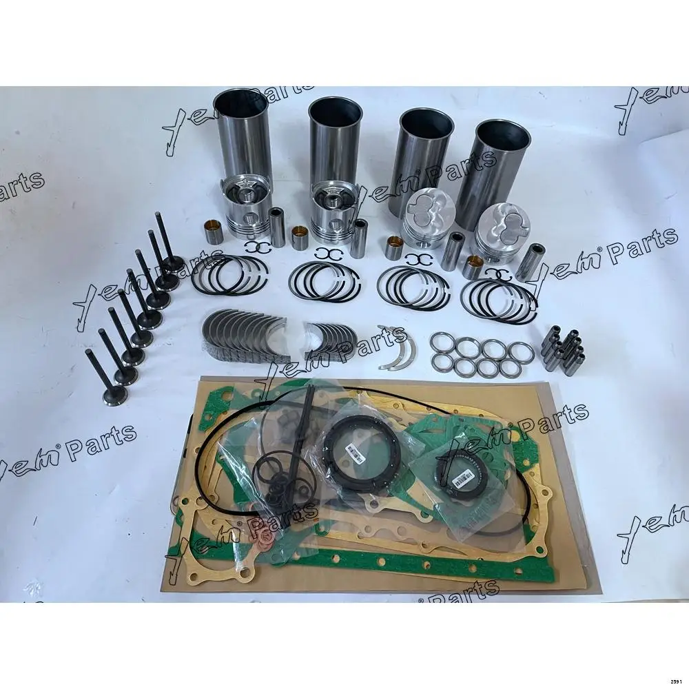 C240 Engine Repair Kit With Cylinder Piston Rings Liner Bearing Valves Gaskets for Caterpillar