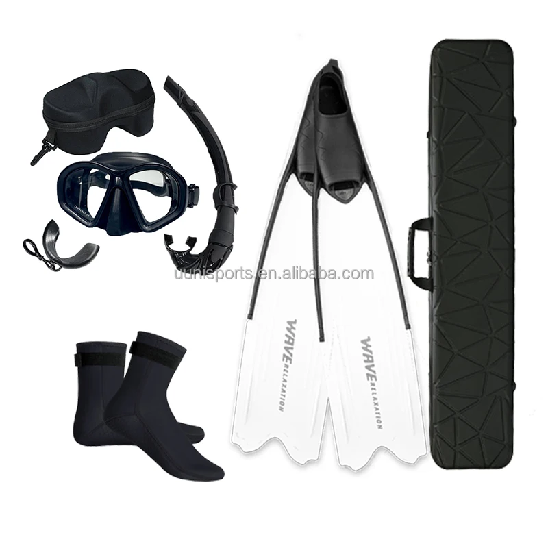 Freediving Spearfishing Plastic Long Fins Freedive And Spearfishing