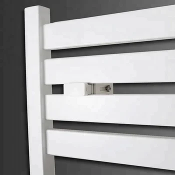 Avonflow High Quality Mild Steel Chrome Finish Hydronic Heating Towel Warmer Wall Mounted Central Water Heating HTB1