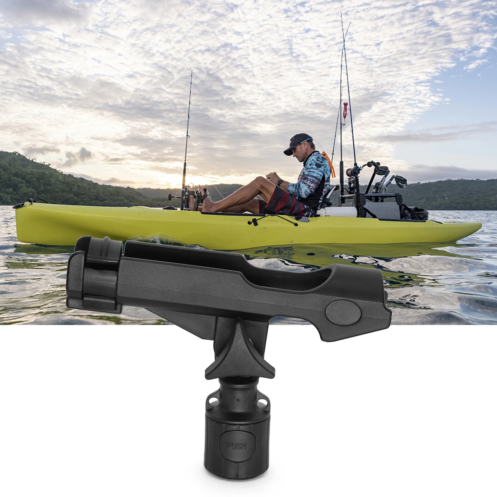 Supporti Universali per Canne da Pesca Regolabili a 360