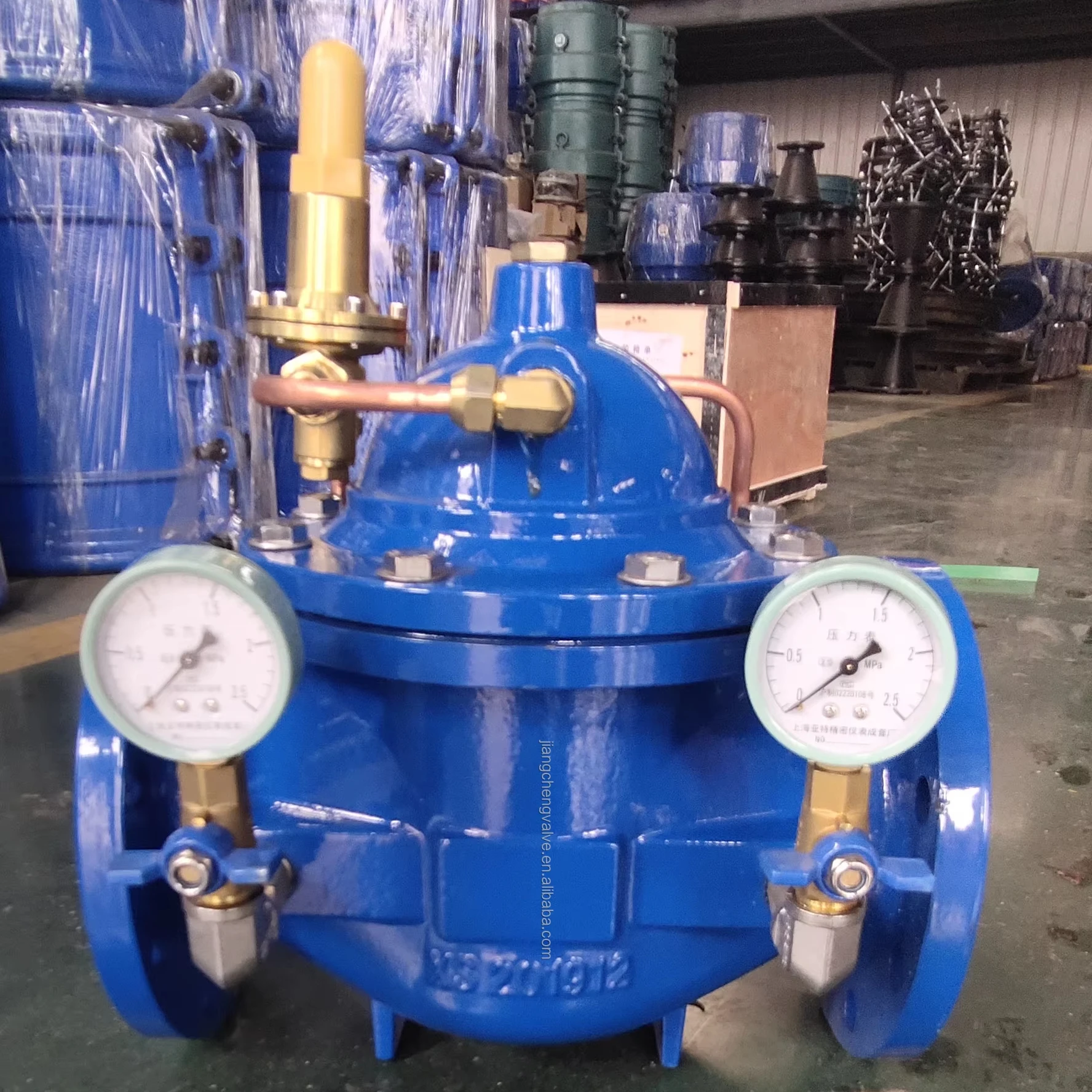 Multi Function100mm Flanged  Control Valve Water Pump Control Valve pilot  Pressure Relief Valve Dn300 Pn16