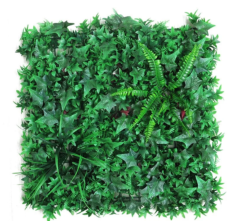 Simulation plant decoration outdoor eucalyptus simulation lawn green plant wall lawn background wall image wall