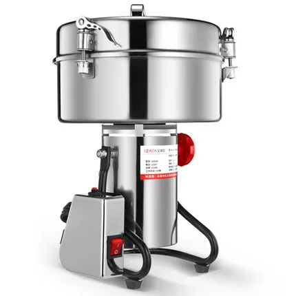 Commercial Grain Grinder Spices Powder Crusher Stainless Steel Coffee Grinder Professional Electric Spice Grinder