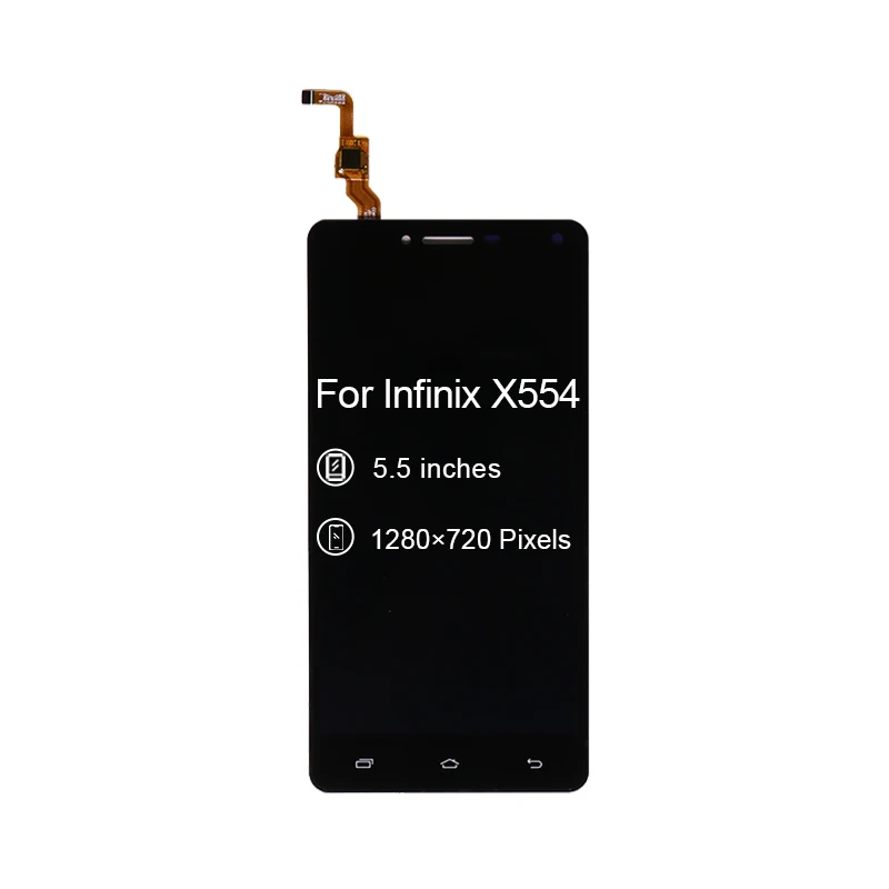 ЖК-дисплей с сенсорным экраном и дигитайзером в сборе для Infinix HOT 3 X554 сменный