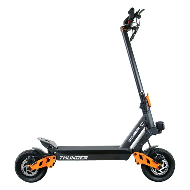 New Design Dual motor e cycle off-road 1000w 48v Lithium battery All Terrain Foldable Adult Electric Scooter For Heavy People