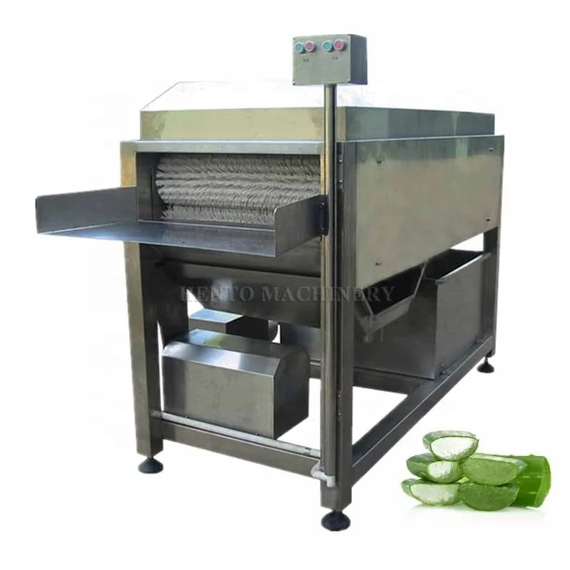 Voll automatische Aloe Vera Verarbeitung linie/Industrielle kleine Aloe  Vera Schl schlmaschine/Aloe Vera Schlmaschine Flasche