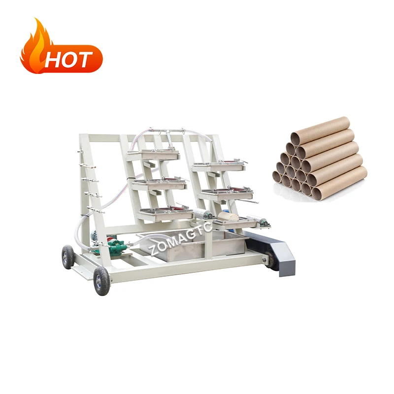 High Speed Automatic Paper Tube Core Making Machine for Tissue Paper Roll Core  Paper Processing Machinery