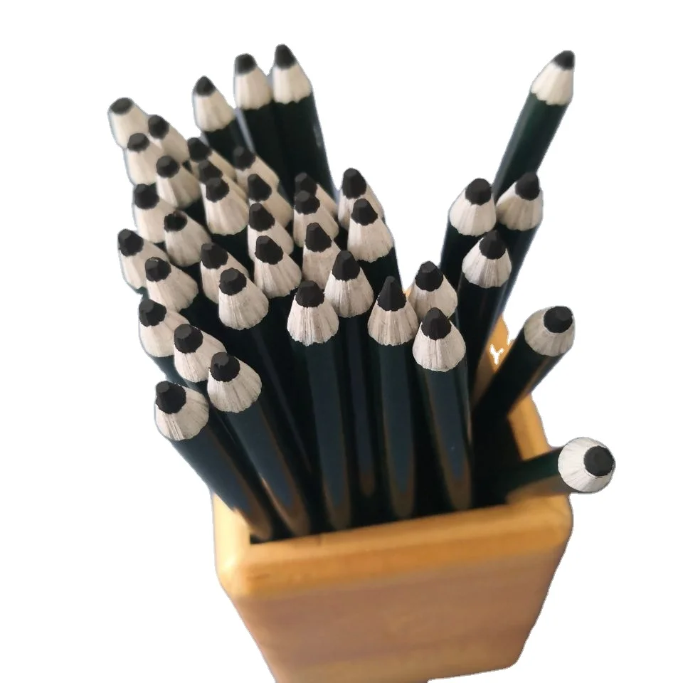 Customized Logo Wood Hb Pencil Hexagonal Standard Pencils Lapiz