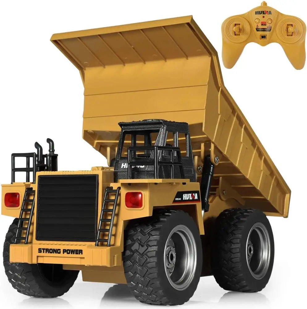 function alloy construction vehicle rc remote control truck toy